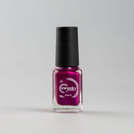 Swanky Stamping Лак для стемпинга M10 красно-пурпурный, 6мл