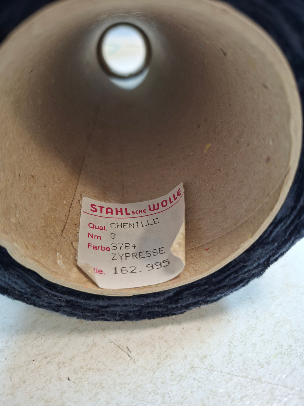 CHENILLE- Stahl sche Wolle; Вискоза, п/а; 800м/100гр; велюр; col.3784, цвет: темно-синий
