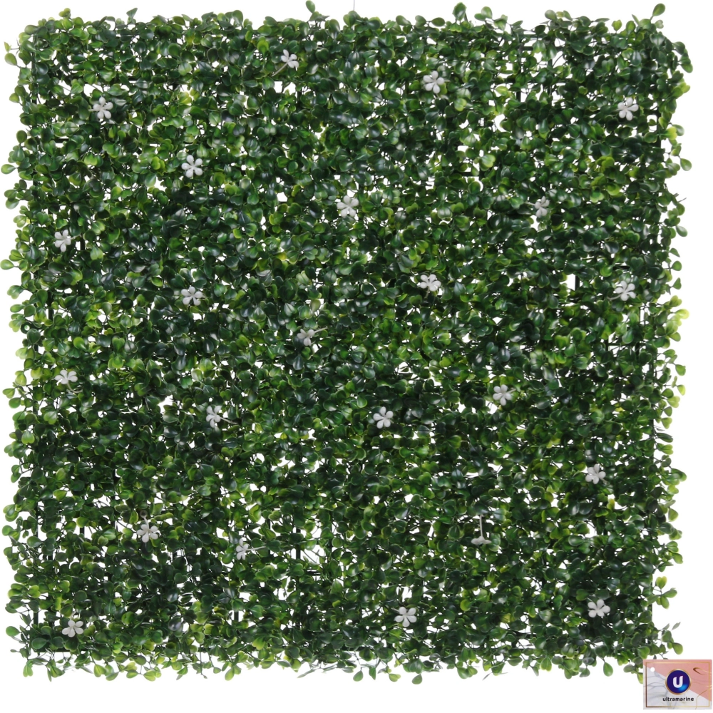 Трава искусственная «Green garden» 50*50см трава с цветочками