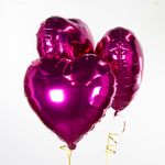 Шар (18"/46 см) Сердце, Фуше