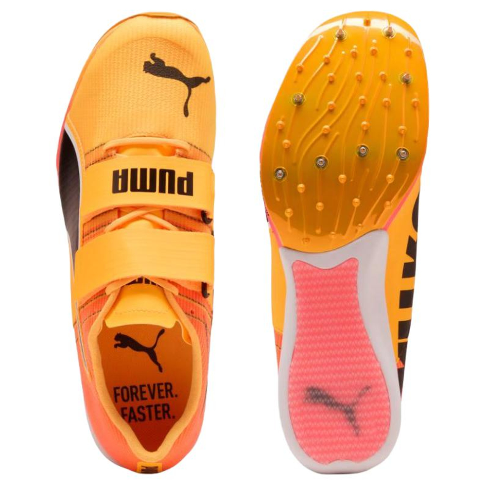 PUMA NITRO Elite 2 Yellow Track And Field Shoes Unisex