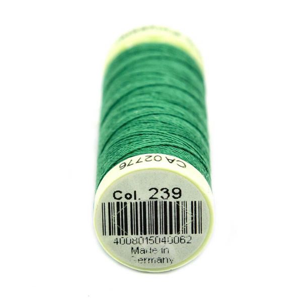 Нитки отделочные Gutermann Top Stitch 30 (30 метров), 5 кат. | 239 зеленый трилистник
