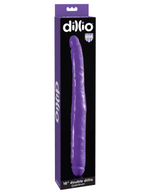 Фаллоимитатор двусторонний 16" Double Dillio фиолетовый (Цвет: фиолетовый)