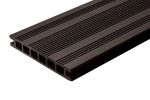 Доска террасная древесно-полимерная композитная Ecodeck (Экодек), 165x23,5, длина 400 см, Венге (Шоколад)