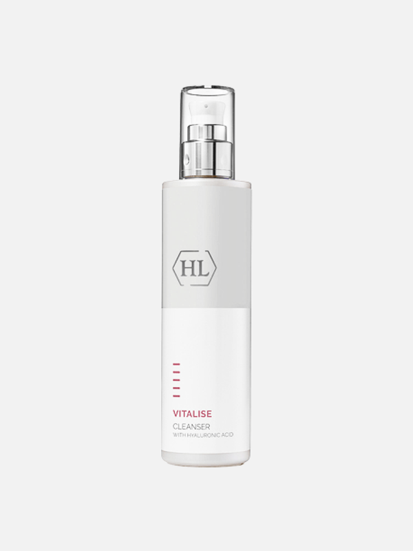 Очиститель с гиалуроновой кислотой Vitalise Cleanser With Hyaluronic Acid, Holy Land, 250 мл