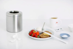 Brabantia Настольная корзина 1л, матовая сталь