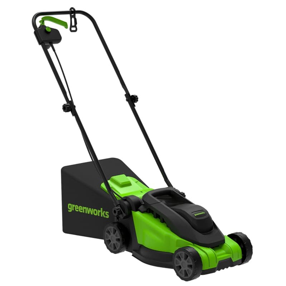 Газонокосилка электрическая GREENWORKS GD1200LM32, 1200W, 32 см (2517807)