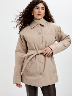 Бежевая куртка Hedman