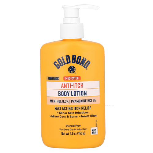 Gold Bond, заживляющий лосьон для тела против зуда, 155 г (5,5 унции)