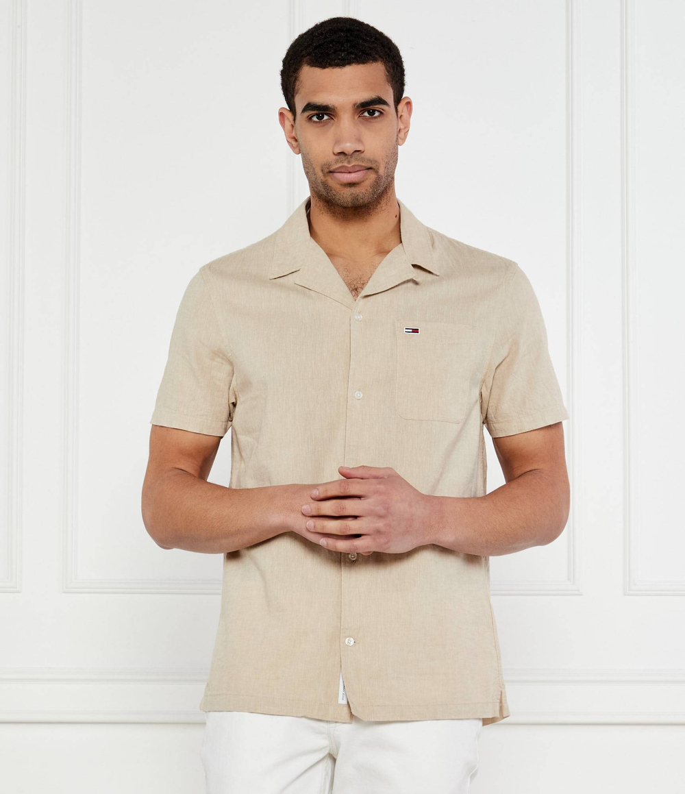 Рубашка Tommy Jeans - бежевый(DM0DM20895)