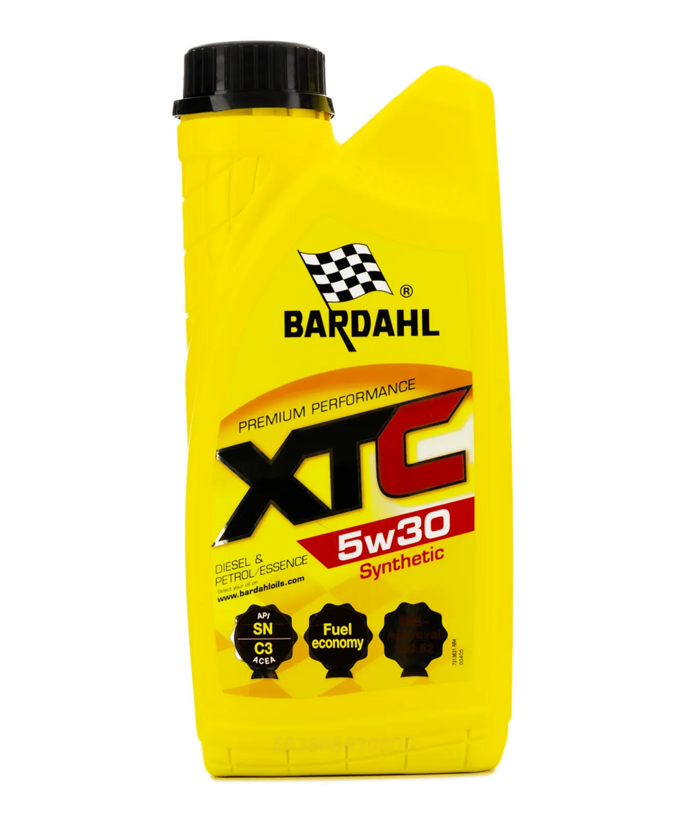 Моторное масло Bardahl XTC 5W-30, SN, C3, синтетическое, 1 л
