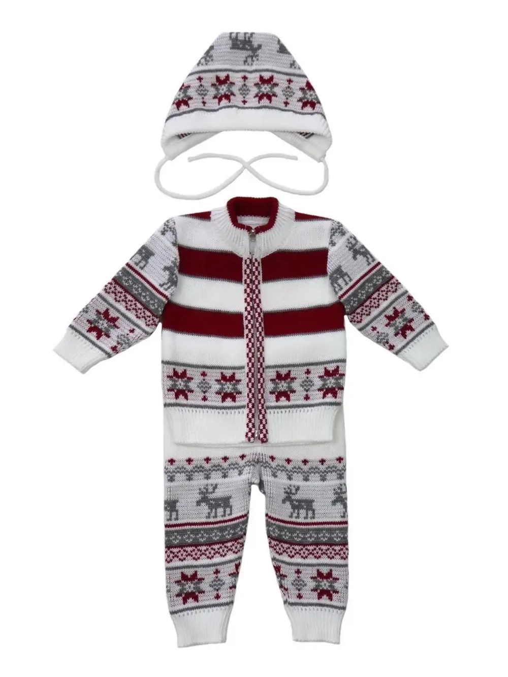 Комплект вязаный