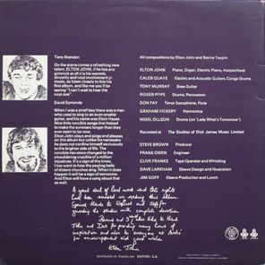 Elton John / Empty Sky (LP)