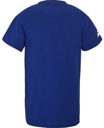 Футболка для мальчика теннисная Babolat Exercise Cotton Boy - небесный