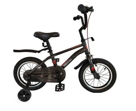 Велосипед TechTeam Proton 18" черный (сталь) 2025