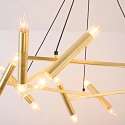 Подвесная Люстра Jonathan Browning Le Pentagone Chandelier 20 Light By Imperiumloft