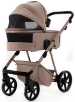 Детская коляска Adamex Delta Natura 2 в 1 DN-5-CAMEL (Т.БЕЖЕВЫЙ)