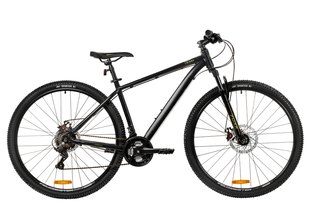 Велосипед 29" FOXX CAIMAN р.20" черный