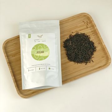 Чёрный чай листовой Ассам, 80г