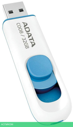 USB Flash-накопитель A-Data AC008-32G-RWE 32GB