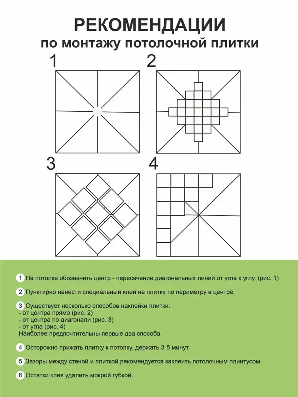 Плита потолочная штампованная "Аврора" 20 кв. м., 80 шт.