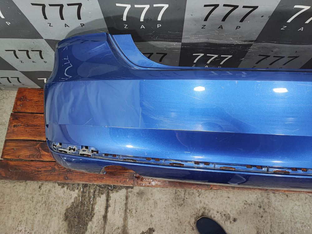 Бампер задний Volkswagen Polo 5 15-20 Б/У Оригинал 6RU807421D