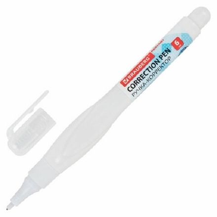 Корректирующий карандаш Brauberg Restart, 6мл, металлический наконечник