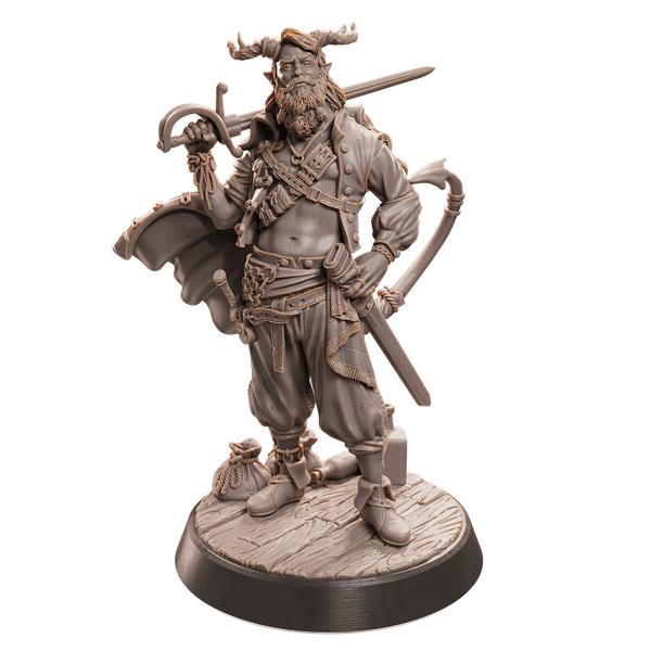 Завистливая буря Envious Tempest Миниатюры 32-56-75мм (Нет / 75mm / Vane Horns)