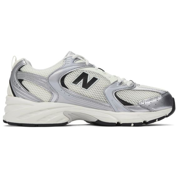 New Balance NB 530 Беговые кроссовки Низкие Серебристый / Черный Унисекс