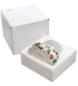 PM-63 Шар со снегом муз. с подсветкой «Новогодние Приключения»