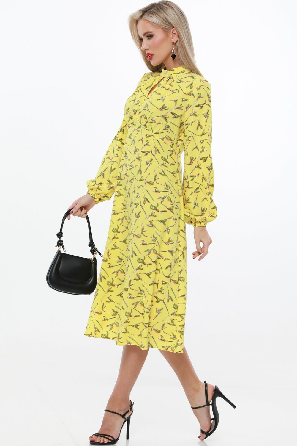 Платье Городская соната, яркая DStrend (Акция)