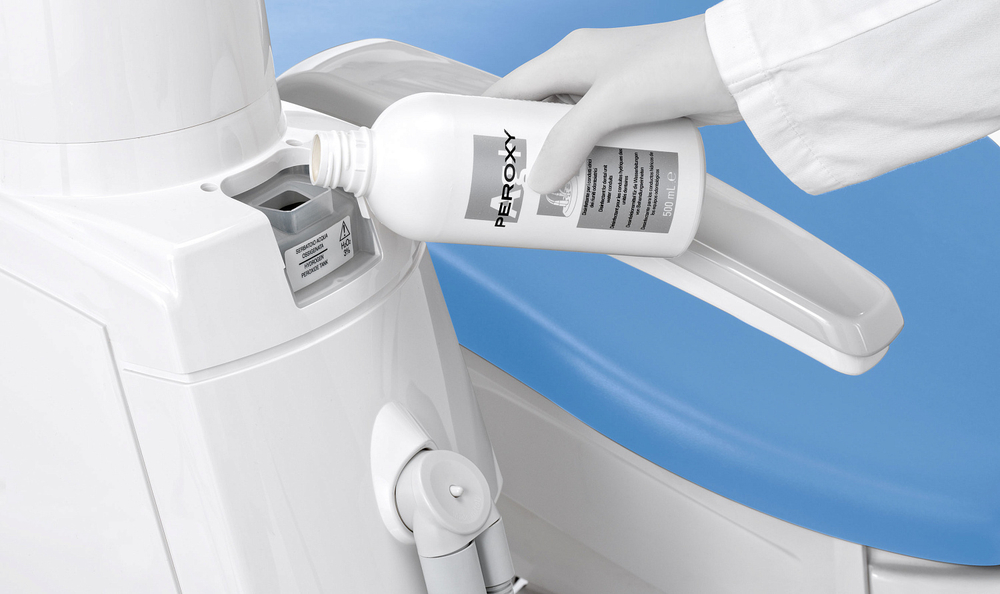 Стоматологическая установка Anthos A3 ( эл.мотор, 2 турб.,стул, светодиод светильник)