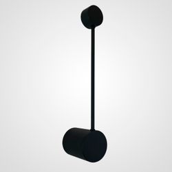 Бра Via Pin Wall L41,5 Black By Imperiumloft