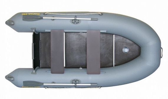 Лодка Мнев и К CATFISH 290 (серый)