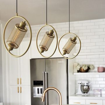 Светильник-подвес в индустриальном стиле с металлической сеткой RESIST