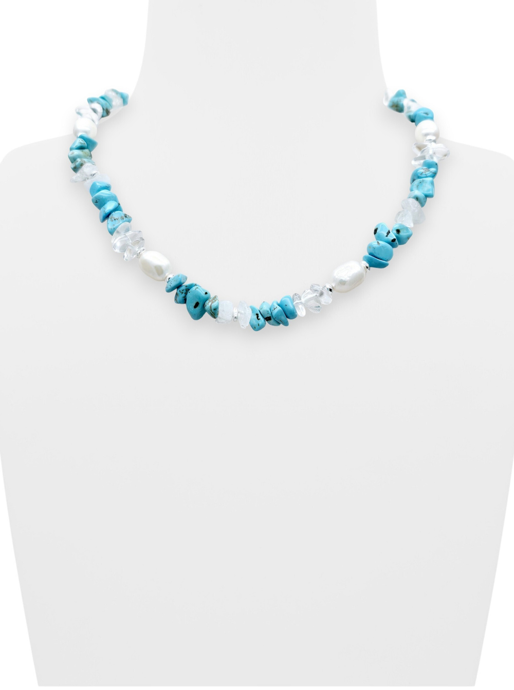 91002681 Колье Роман с камнем