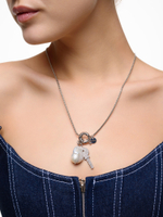 Колье "Pearl Key Brutal" Silver