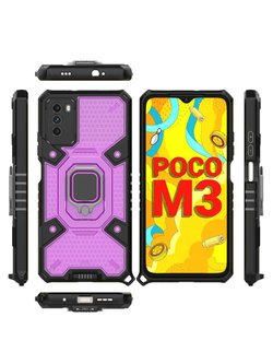 Противоударный чехол с Innovation Case с защитой камеры для Xiaomi Poco M3