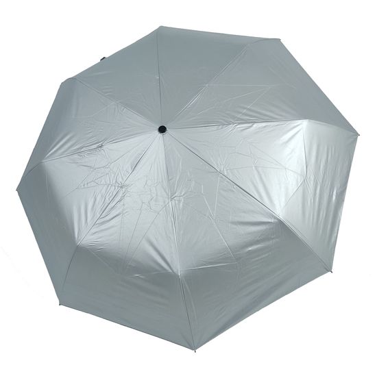Зонт с серебристым куполом Рисунок внутри 255-В-07