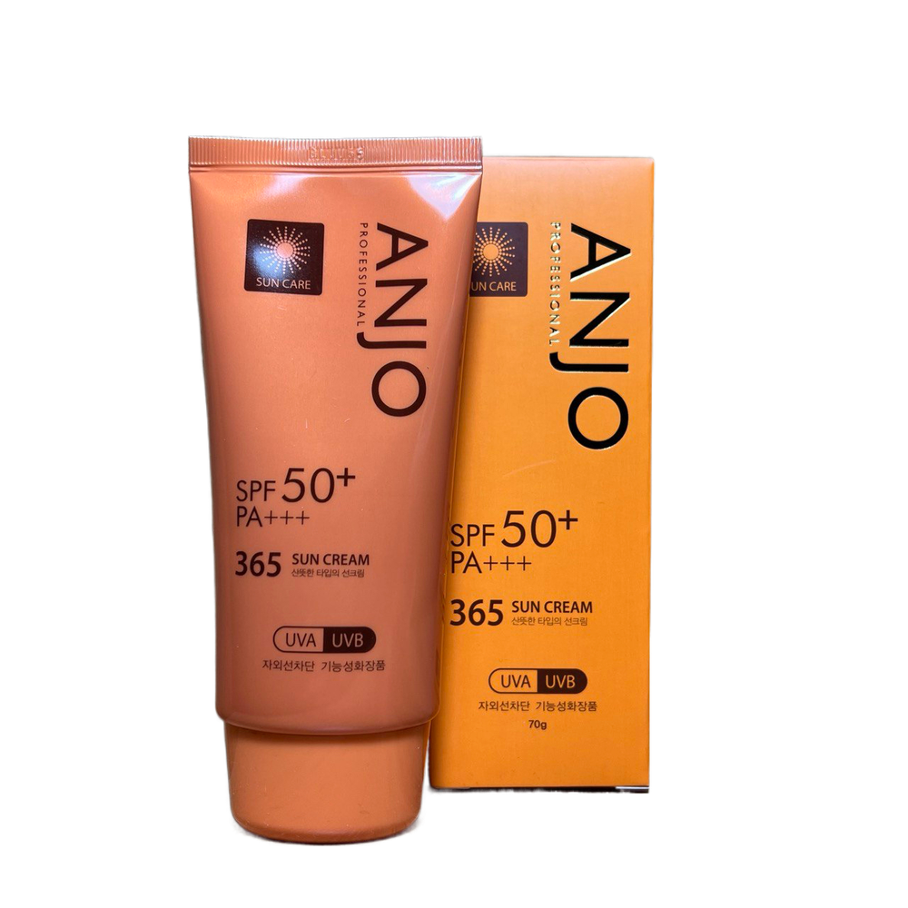 Крем для лица Anjo Professional 365 SPF50+ солнцезащитный Sun Cream 70 г