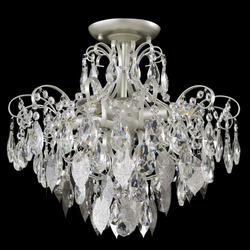 Потолочная люстра Crystal Lux ESMIRALDA PL4 SILVER