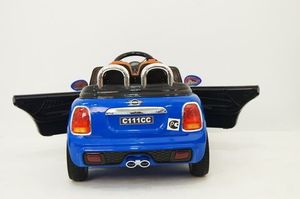 Детский электромобиль River Toys Minicooper C111CC синий