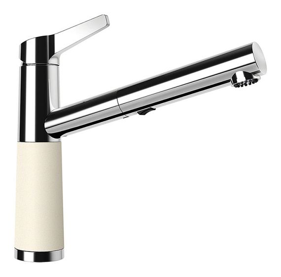 Смеситель Schock SC-510-D , Cristadur хром/магнолия