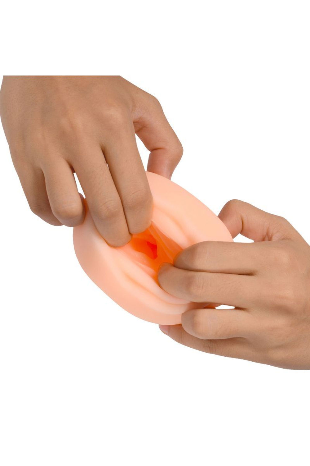 Мастурбатор-ротик XISE с реалистичной внутренней текстурой (Цвет: телесный)