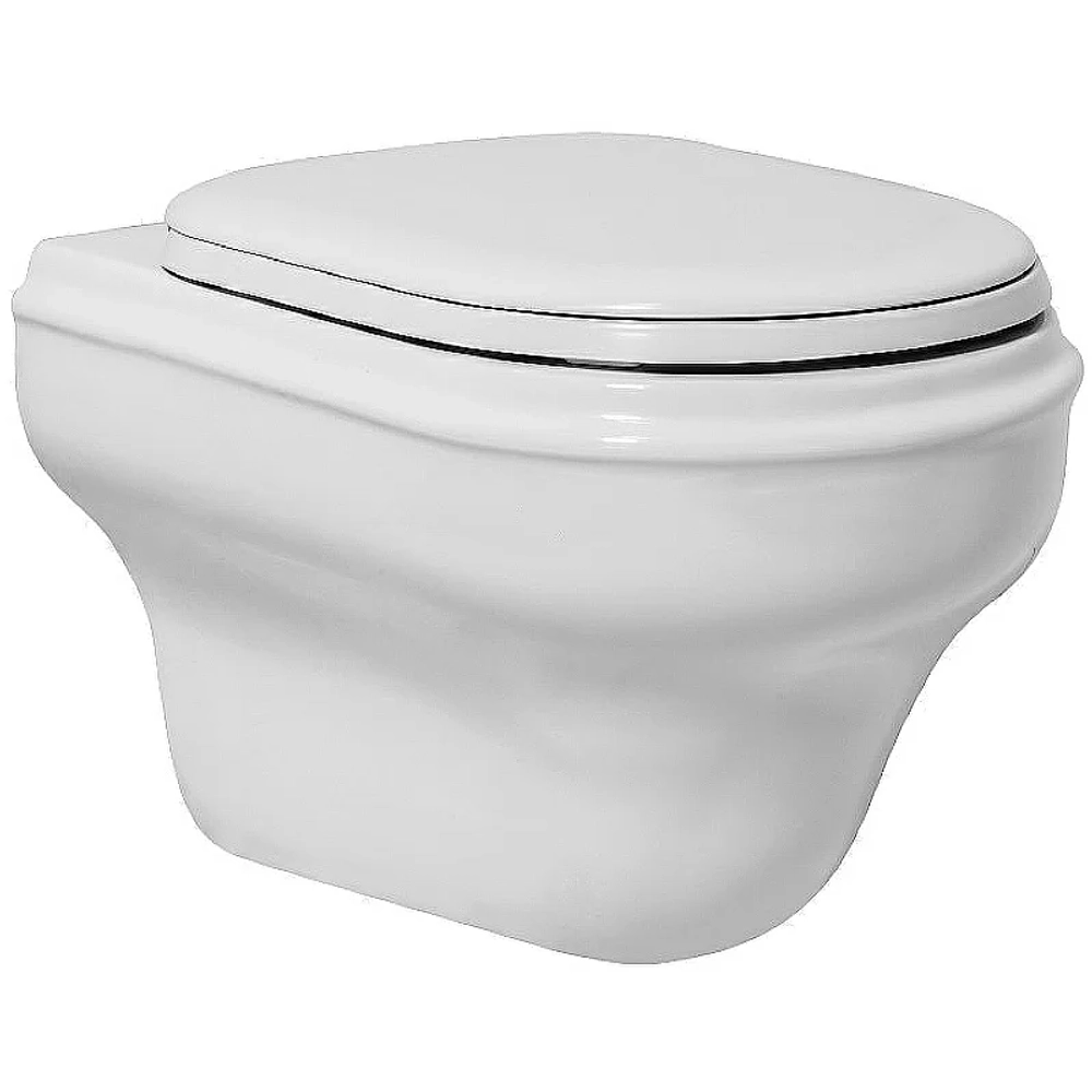 Унитаз подвесной Azzurra Charme CHA100/SOSK белый