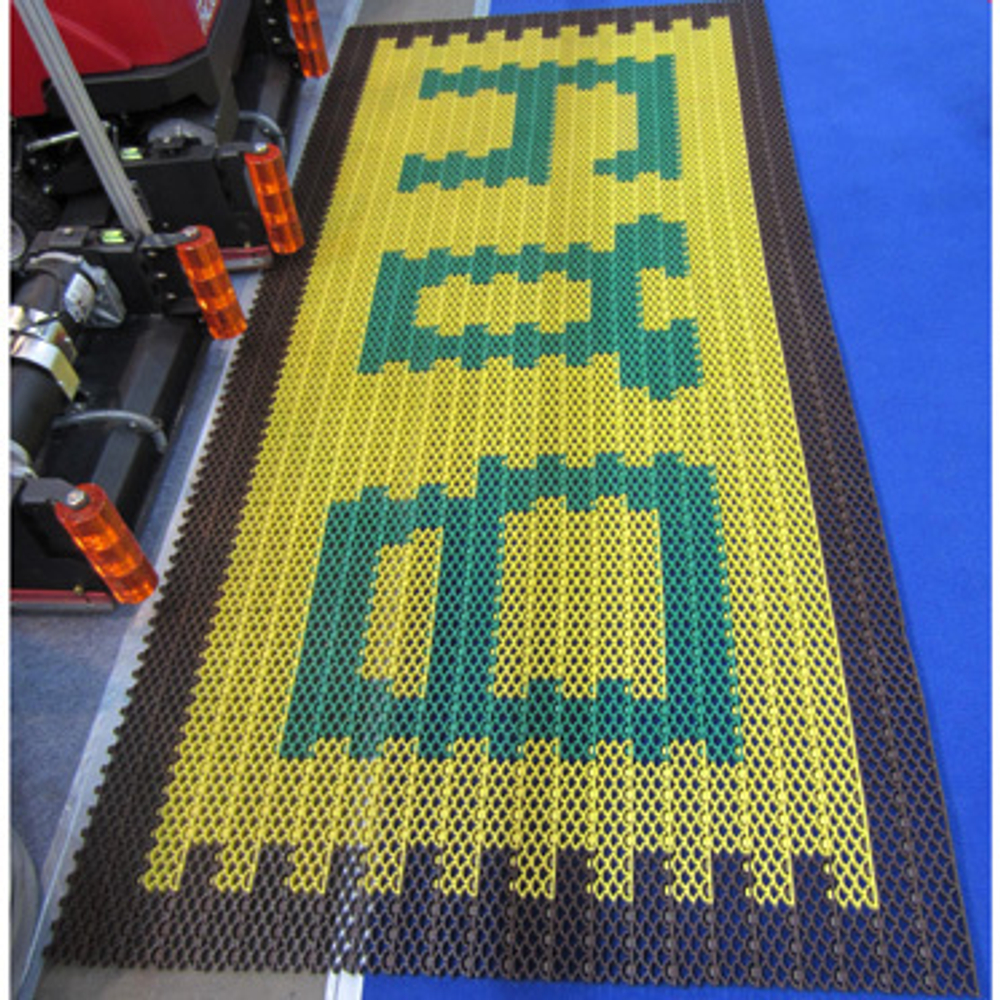 Модульное грязезащитное покрытие Scrub c рисунком (логотипом)