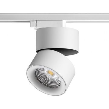 Трековый однофазный светодиодный светильник 358786 белый Groda Novotech