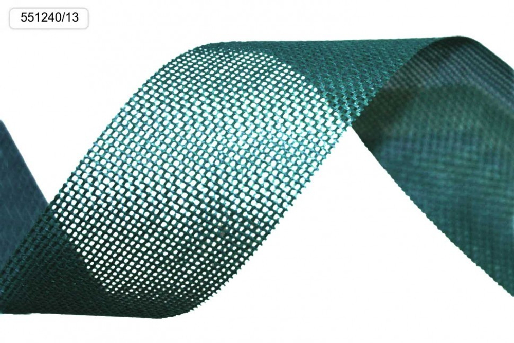 Лента Льняная 4см х 55м (Бирюзовый)