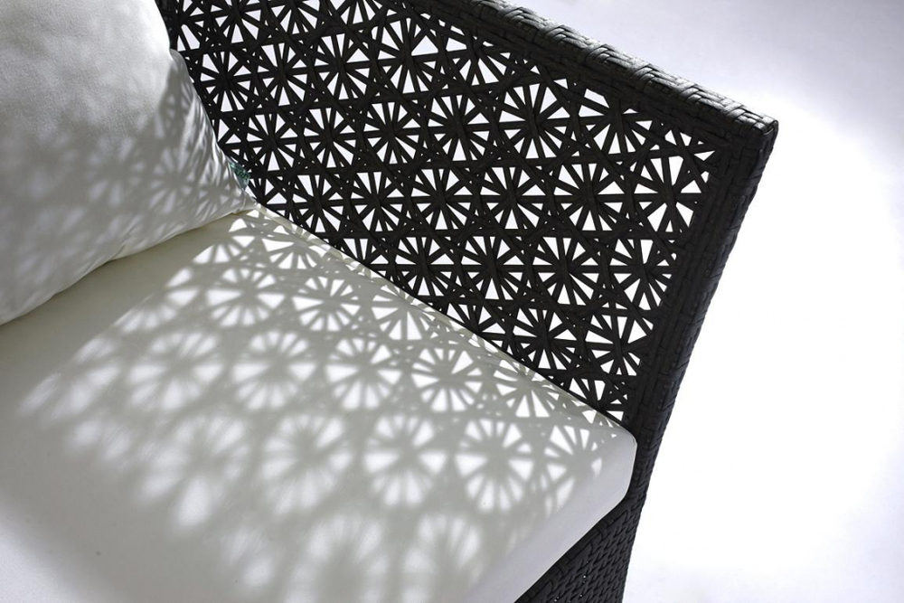 Лаунж-набор мебели Tagliamento Fiore, антрацит, бежевый