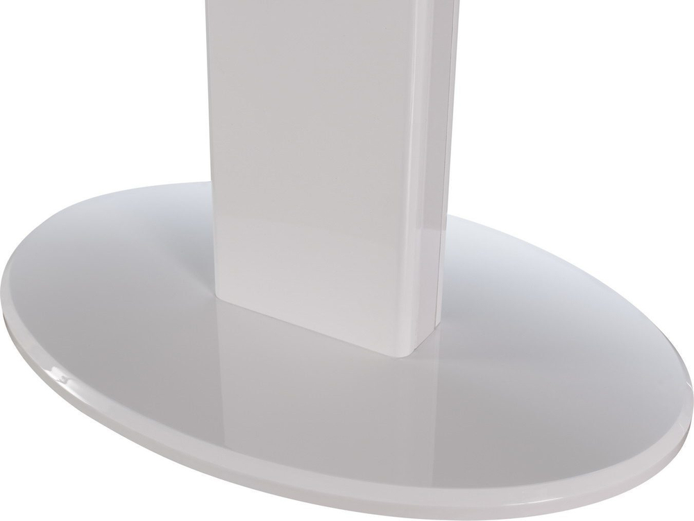 Стол B2396 белый (овальный)